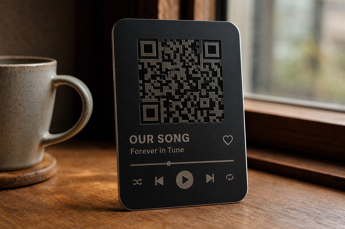 Spotify plaque logam